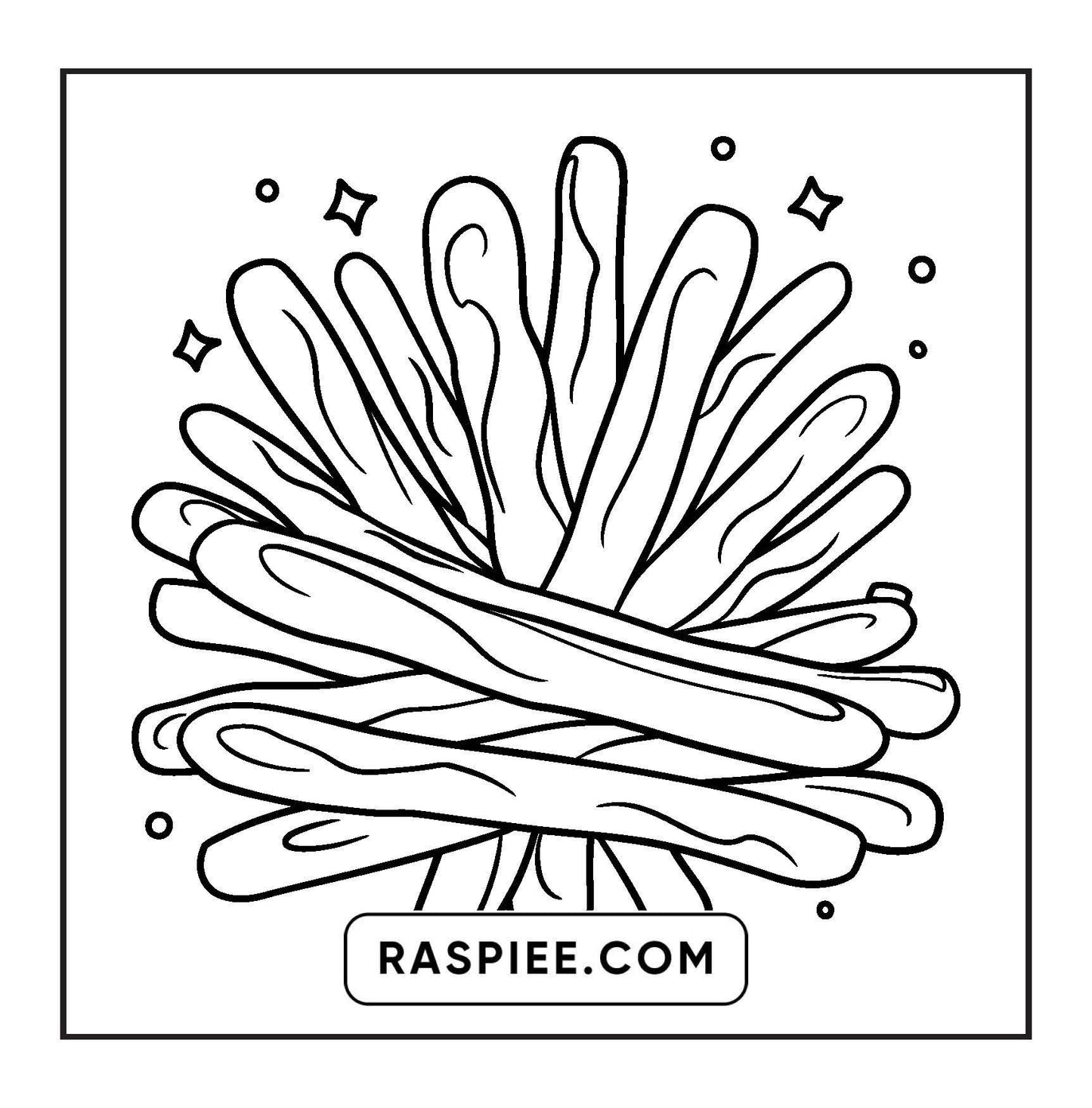 80 Bold and Easy Japanese Food Coloring Pages