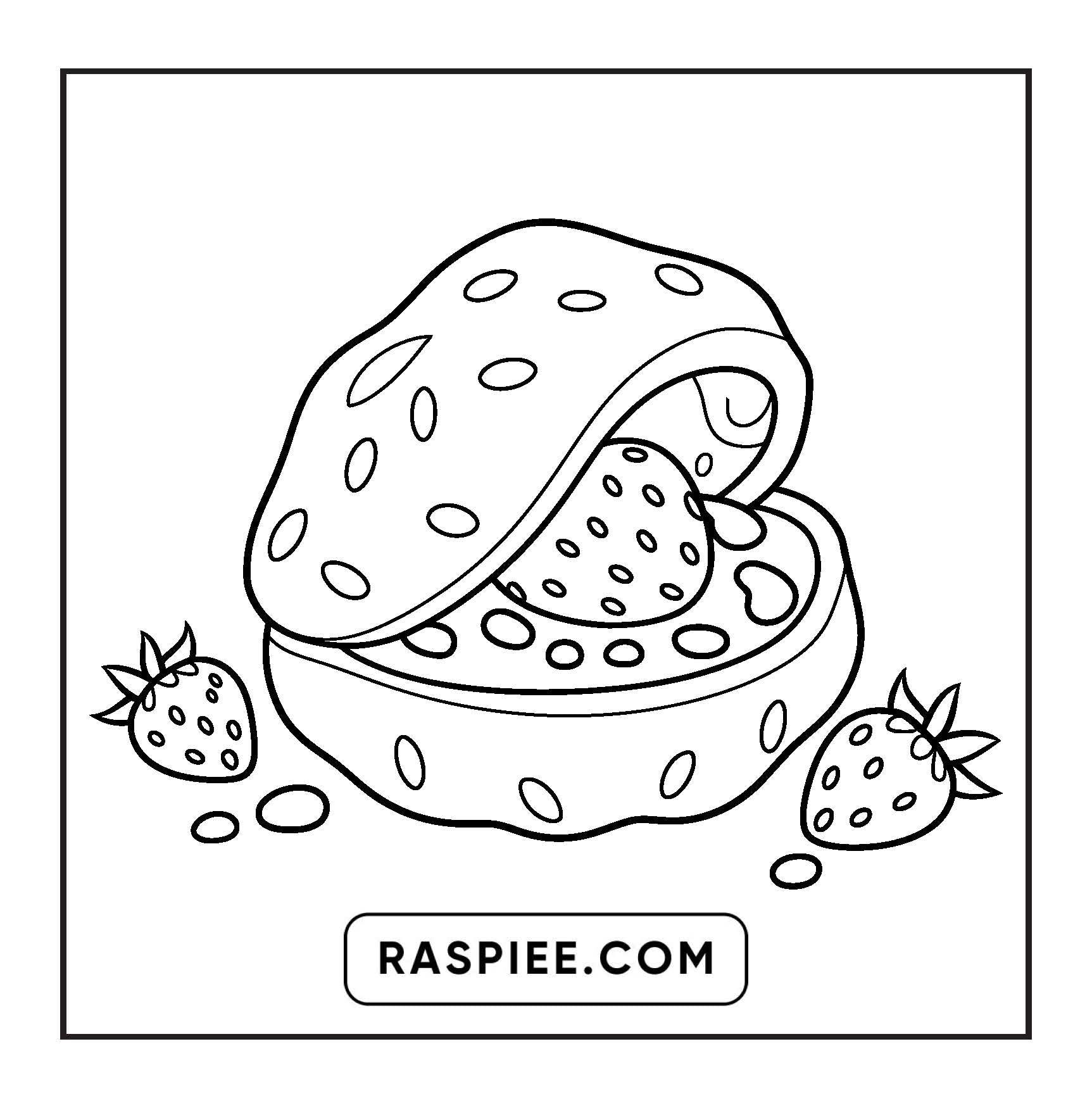 80 Bold and Easy Japanese Food Coloring Pages