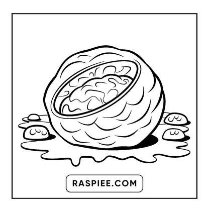 80 Bold and Easy Japanese Food Coloring Pages
