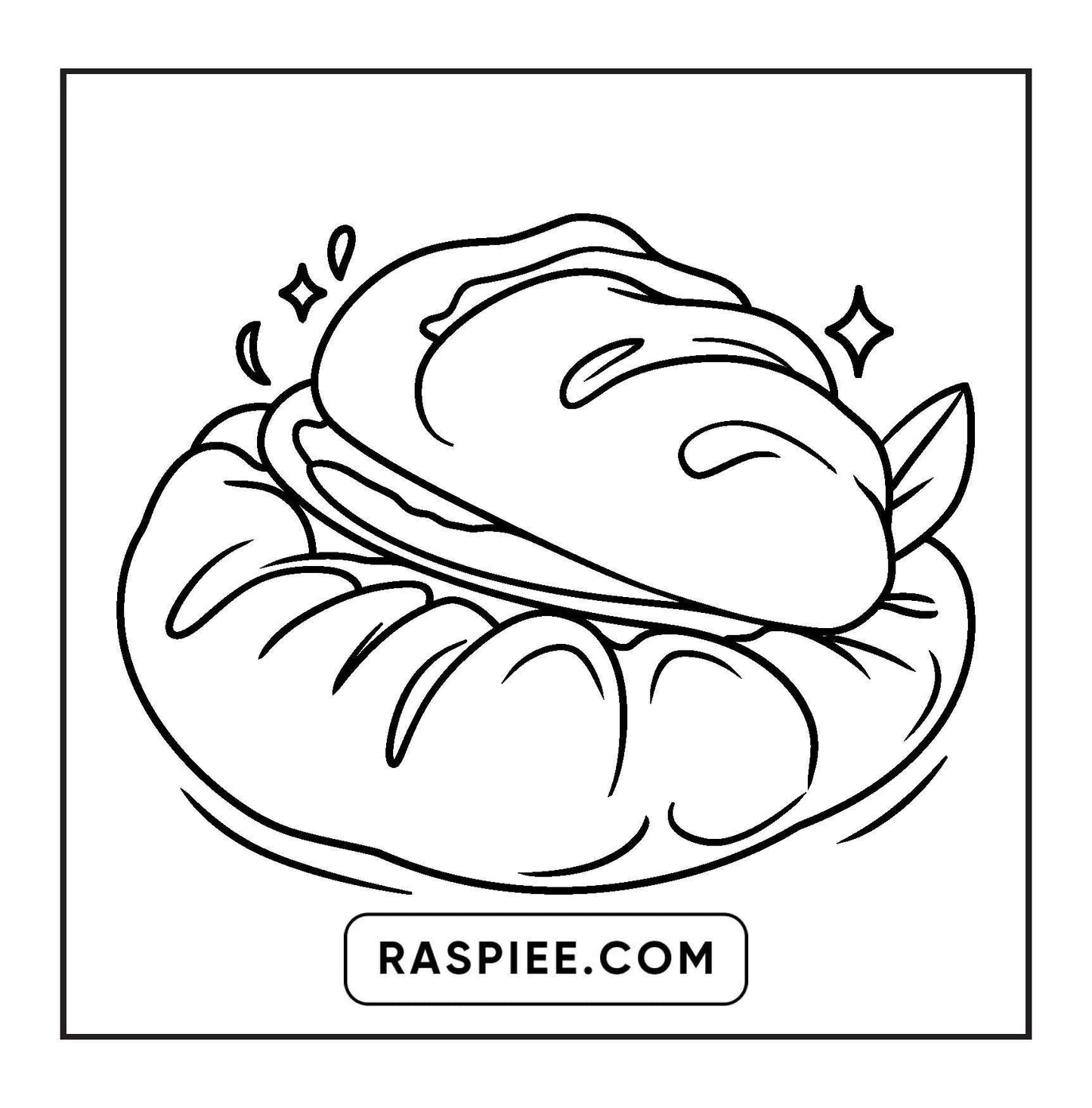 80 Bold and Easy Japanese Food Coloring Pages