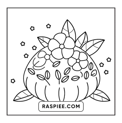 80 Bold and Easy Japanese Food Coloring Pages