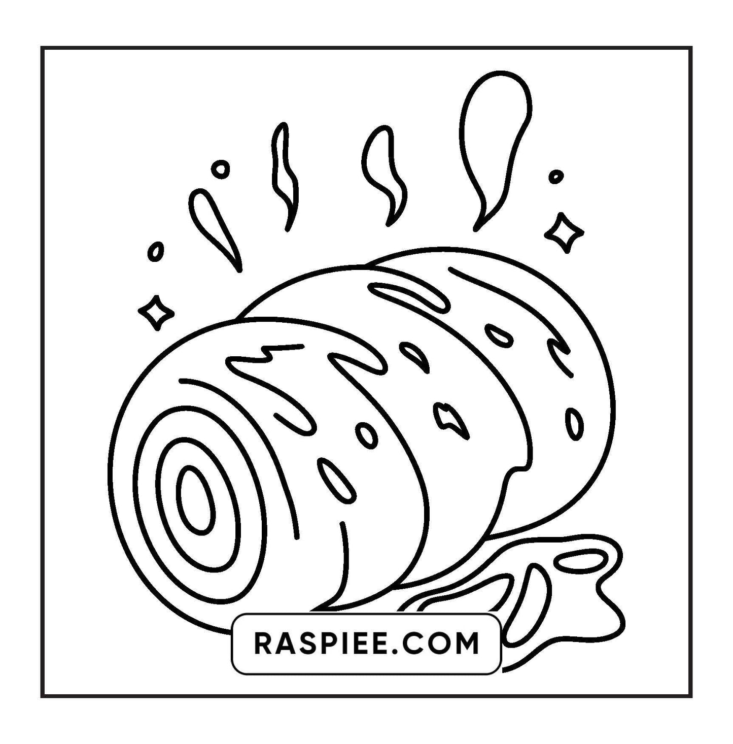 80 Bold and Easy Japanese Food Coloring Pages