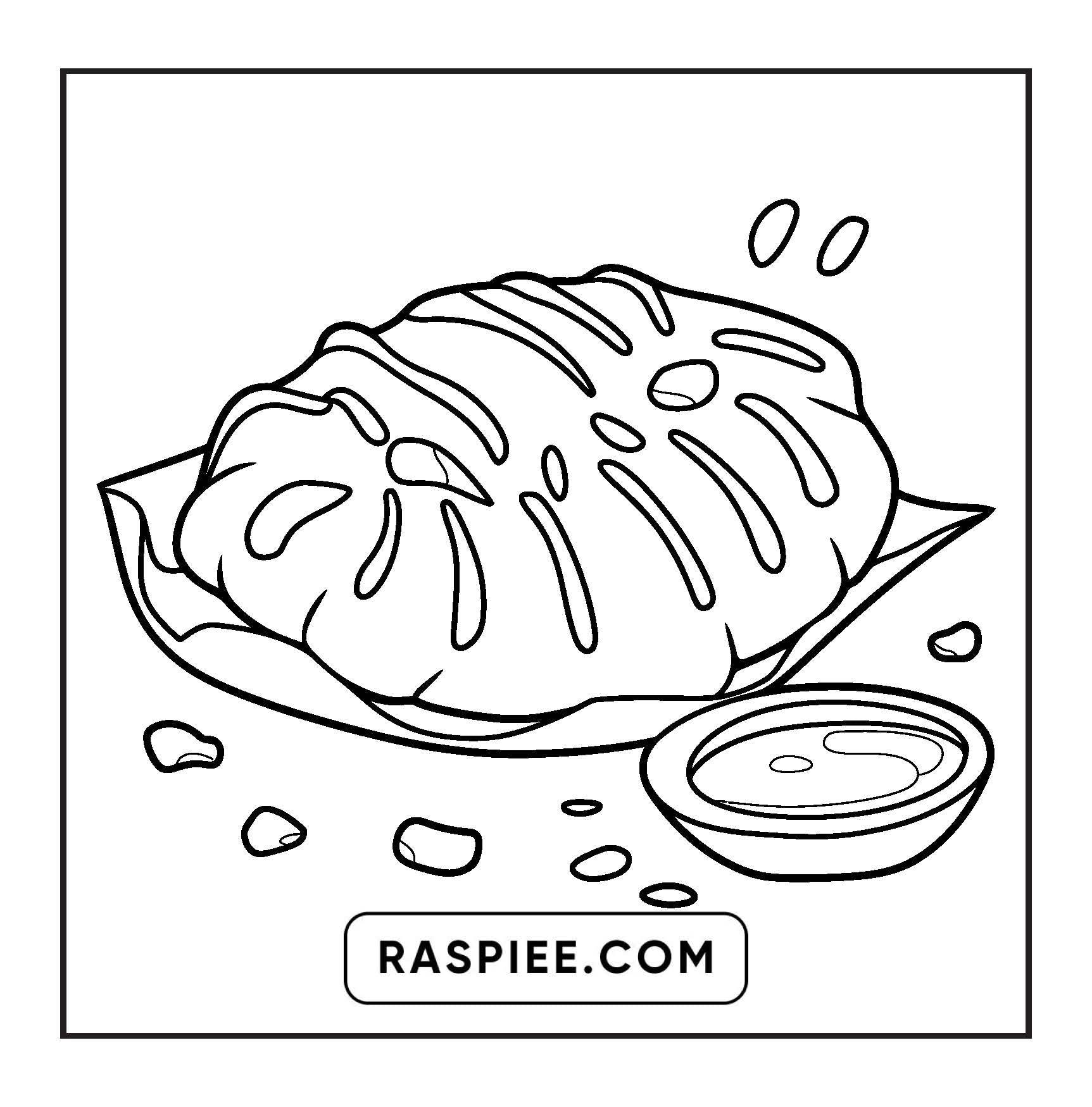 80 Bold and Easy Japanese Food Coloring Pages
