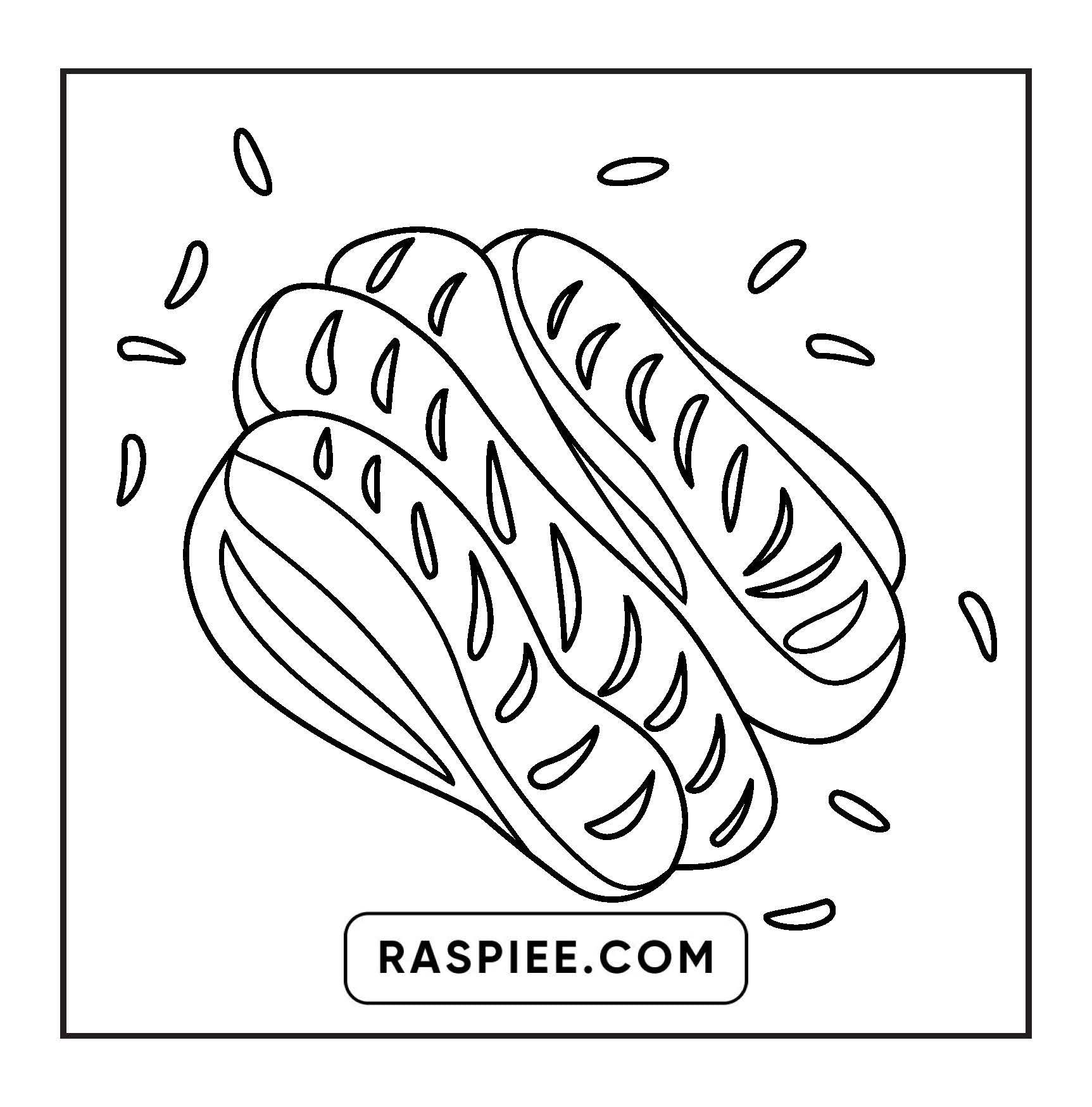 80 Bold and Easy Japanese Food Coloring Pages