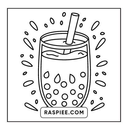 80 Bold and Easy Japanese Food Coloring Pages