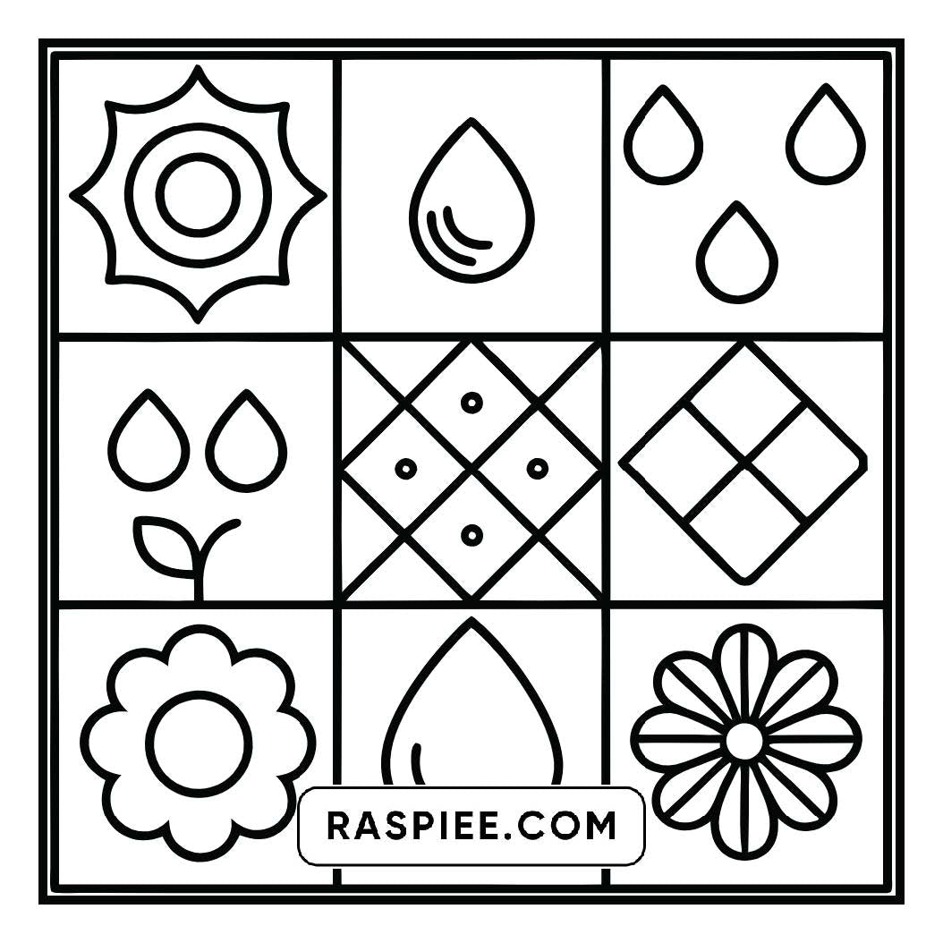 80 Bold and Easy Comfy Patterns Coloring Pages
