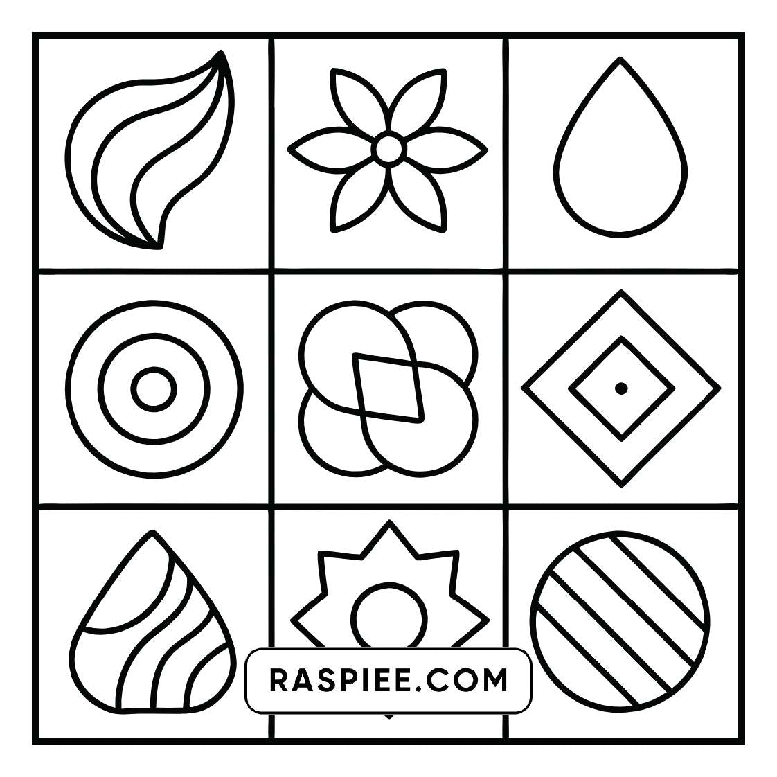80 Bold and Easy Comfy Patterns Coloring Pages