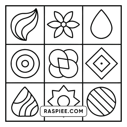 80 Bold and Easy Comfy Patterns Coloring Pages