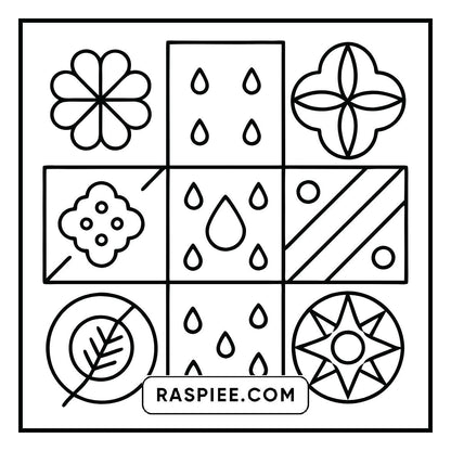 80 Bold and Easy Comfy Patterns Coloring Pages