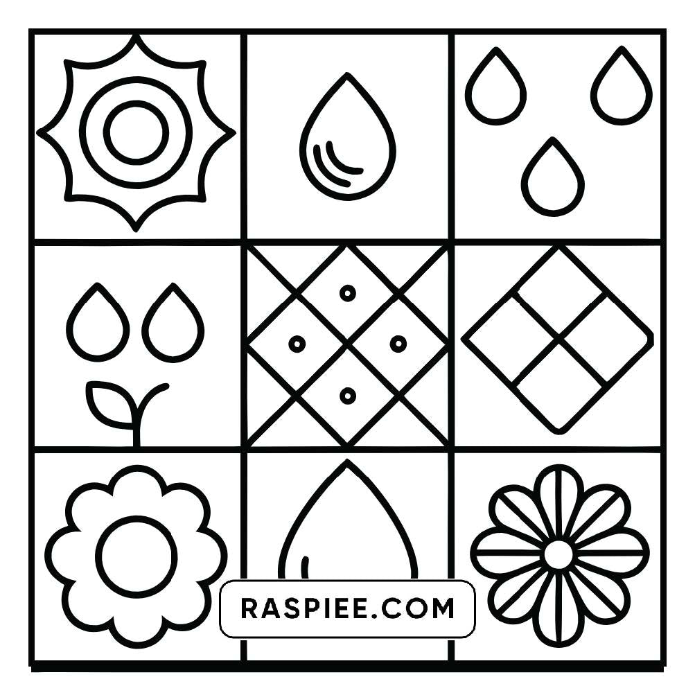 80 Bold and Easy Comfy Patterns Coloring Pages