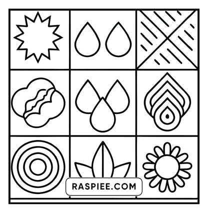 80 Bold and Easy Comfy Patterns Coloring Pages