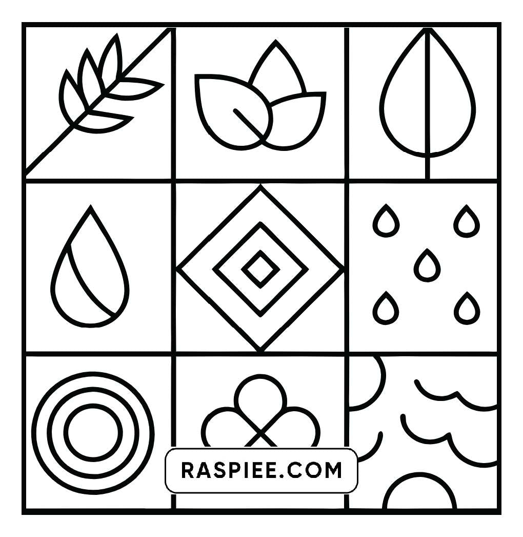 80 Bold and Easy Comfy Patterns Coloring Pages