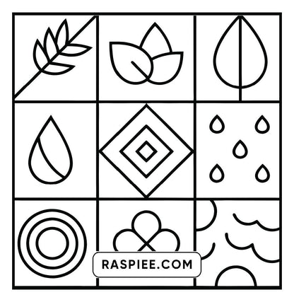 80 Bold and Easy Comfy Patterns Coloring Pages