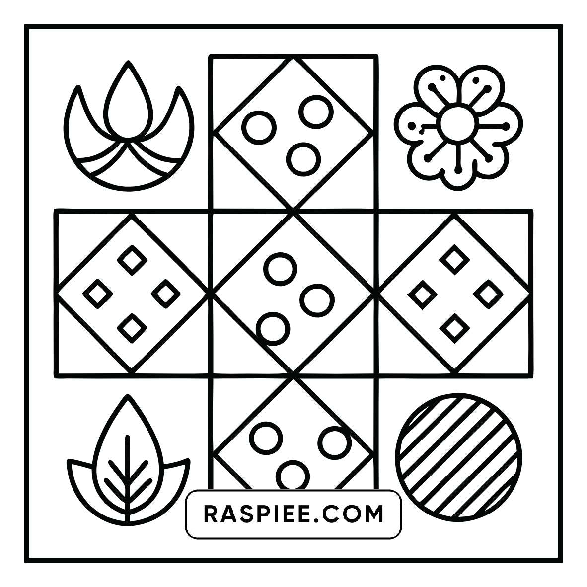 80 Bold and Easy Comfy Patterns Coloring Pages