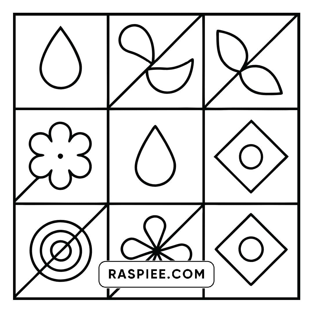 80 Bold and Easy Comfy Patterns Coloring Pages