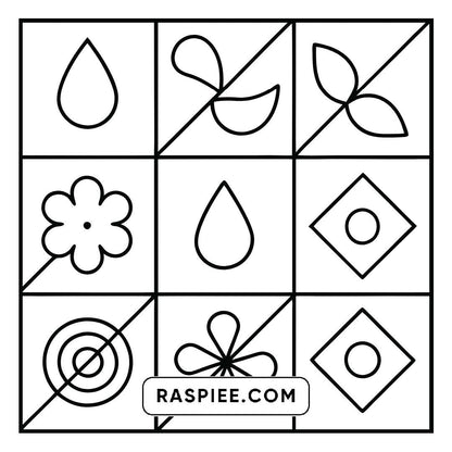 80 Bold and Easy Comfy Patterns Coloring Pages