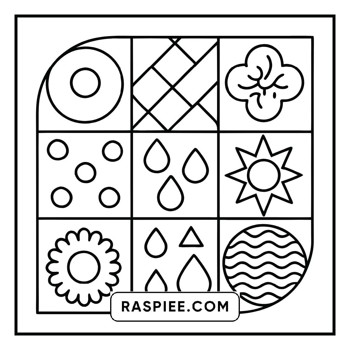 80 Bold and Easy Comfy Patterns Coloring Pages