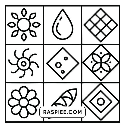 80 Bold and Easy Comfy Patterns Coloring Pages