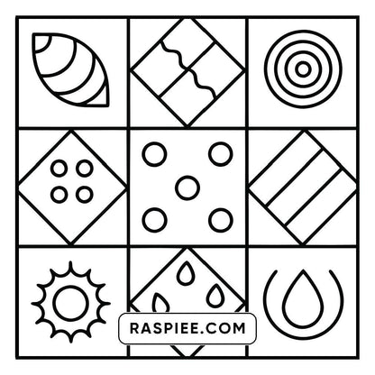 80 Bold and Easy Comfy Patterns Coloring Pages
