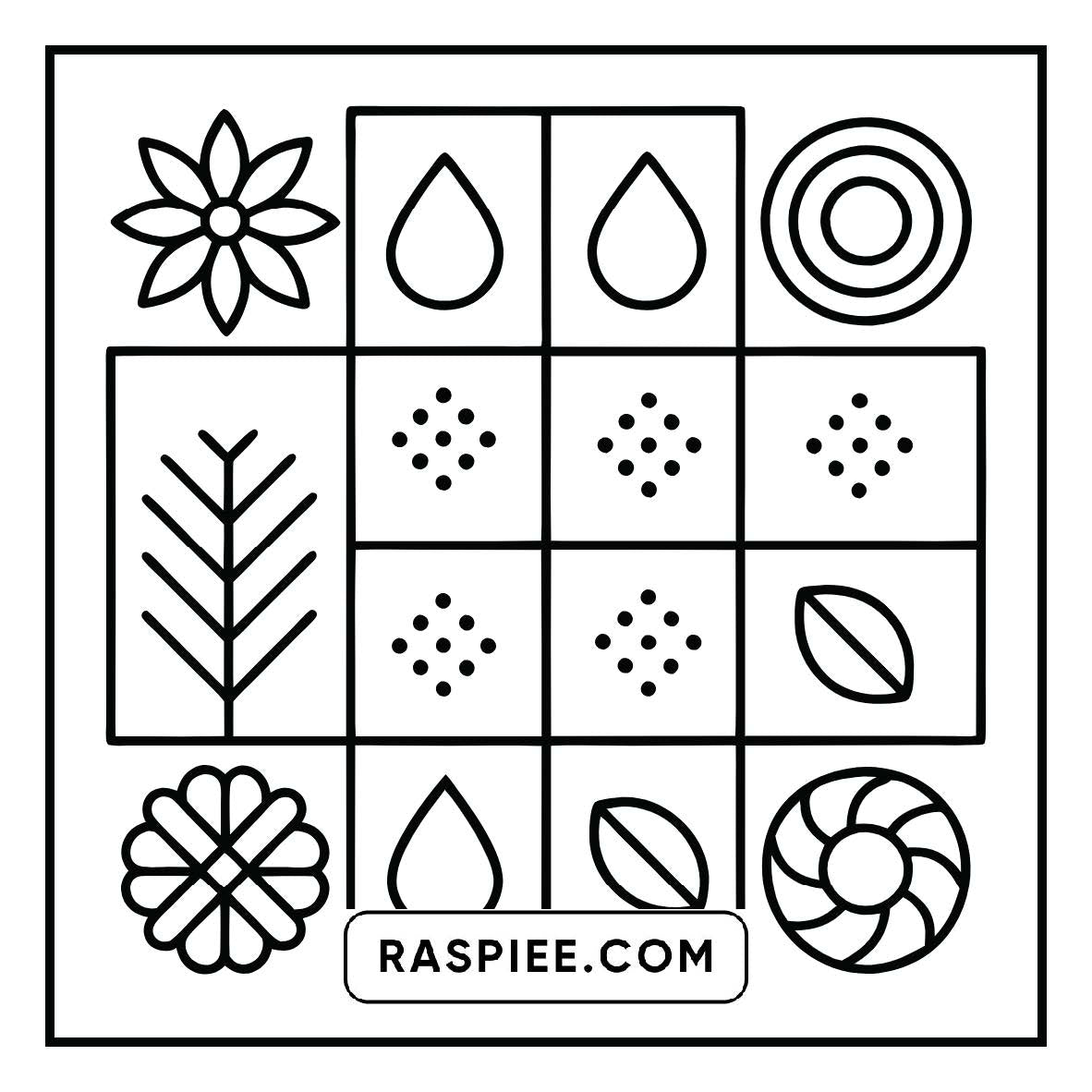 80 Bold and Easy Comfy Patterns Coloring Pages