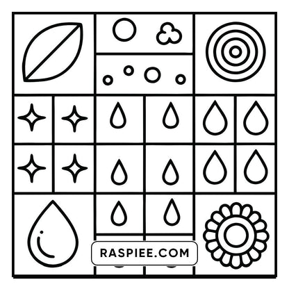 80 Bold and Easy Comfy Patterns Coloring Pages