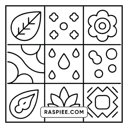 80 Bold and Easy Comfy Patterns Coloring Pages