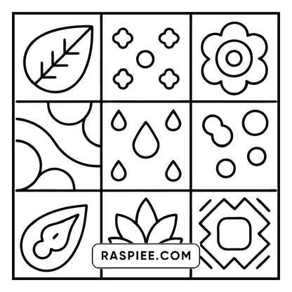 80 Bold and Easy Comfy Patterns Coloring Pages