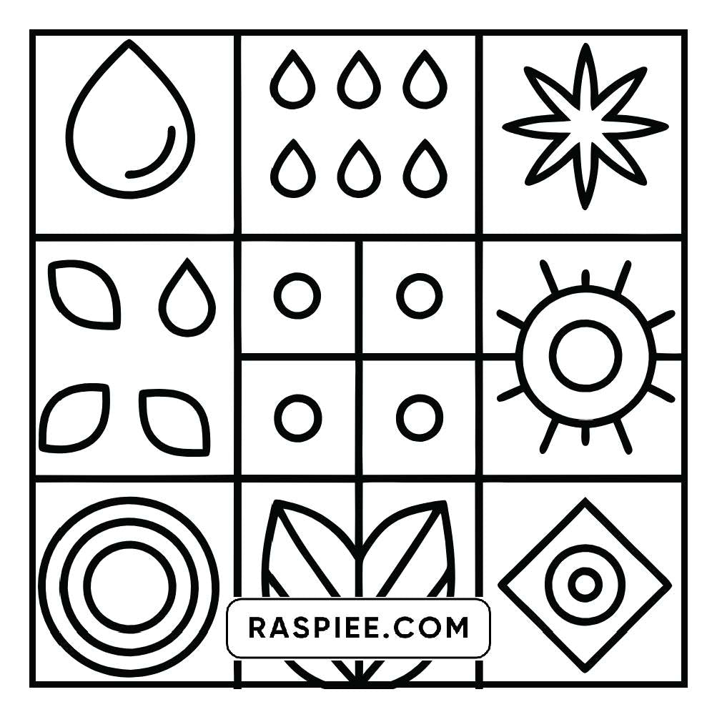 80 Bold and Easy Comfy Patterns Coloring Pages