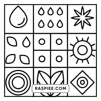 80 Bold and Easy Comfy Patterns Coloring Pages