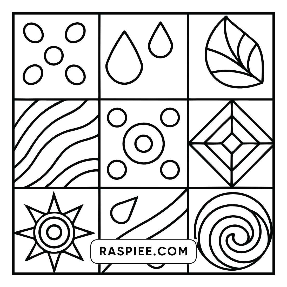 80 Bold and Easy Comfy Patterns Coloring Pages