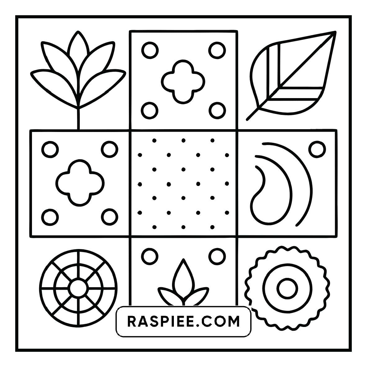 80 Bold and Easy Comfy Patterns Coloring Pages