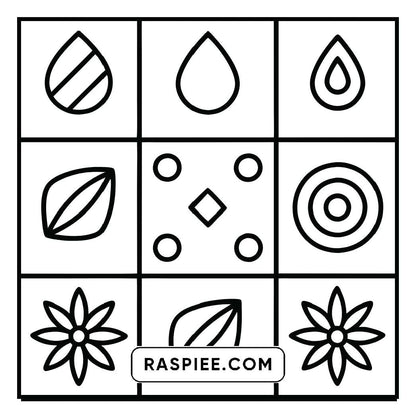 80 Bold and Easy Comfy Patterns Coloring Pages