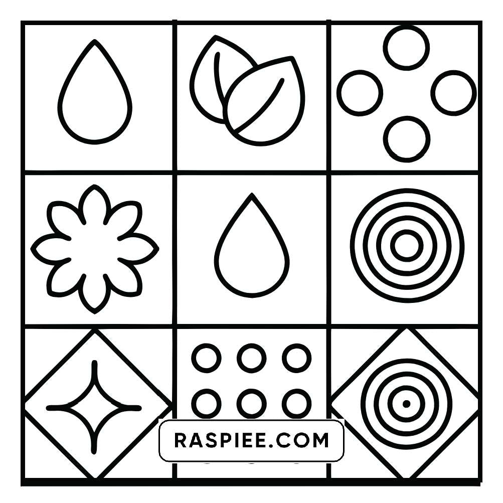 80 Bold and Easy Comfy Patterns Coloring Pages