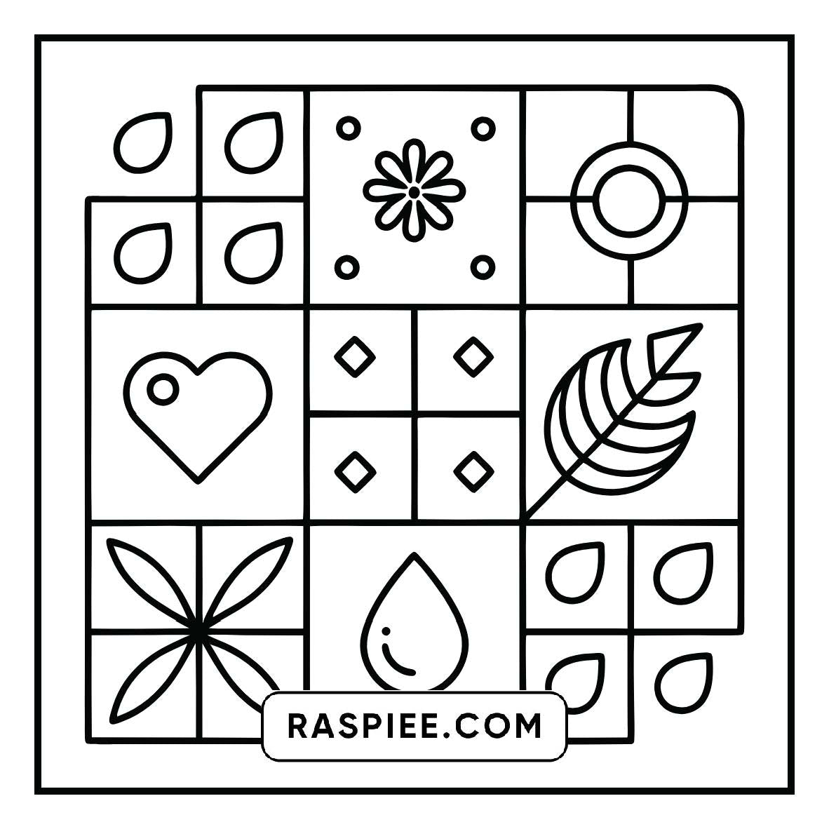 80 Bold and Easy Comfy Patterns Coloring Pages