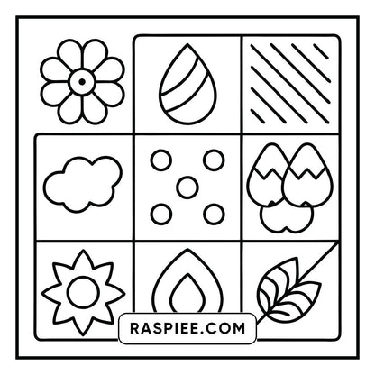 80 Bold and Easy Comfy Patterns Coloring Pages