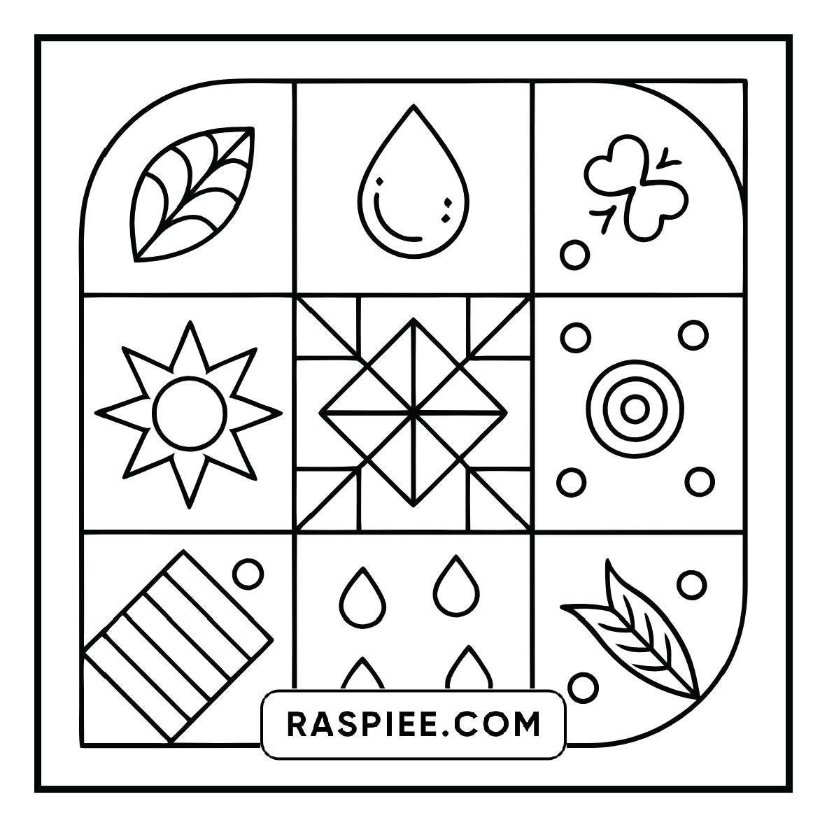 80 Bold and Easy Comfy Patterns Coloring Pages