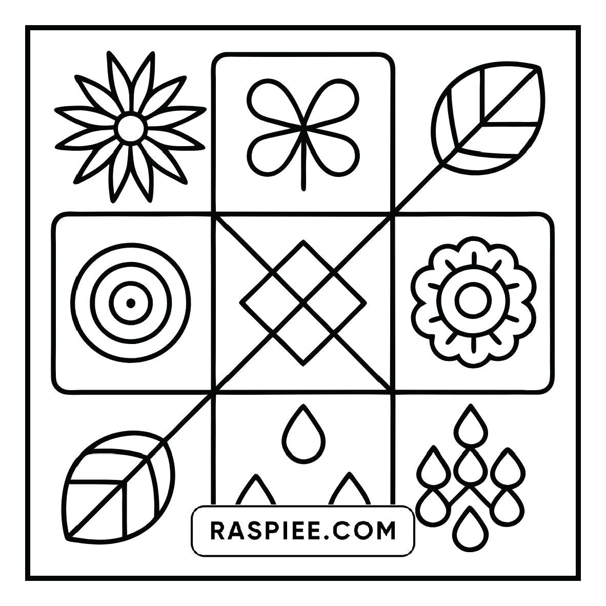 80 Bold and Easy Comfy Patterns Coloring Pages