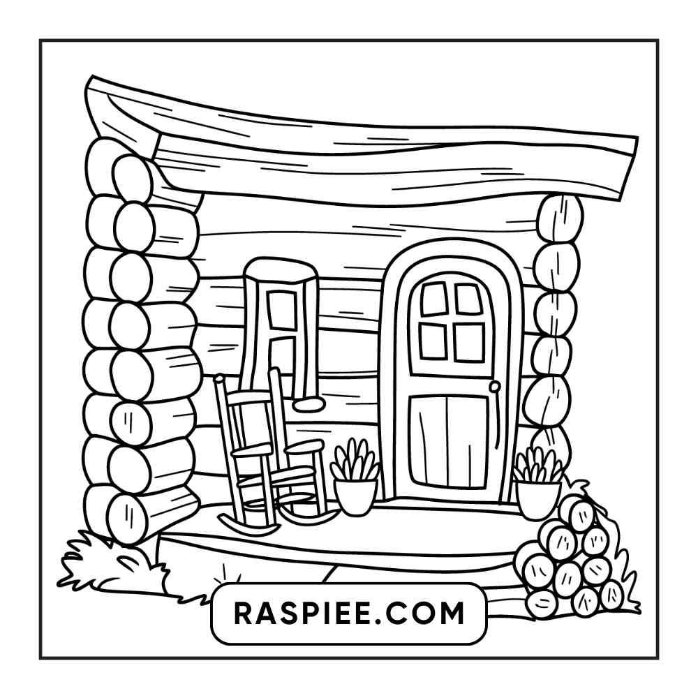 85 Bold and Easy Little Corner Coloring Pages Printable PDF Instant Download