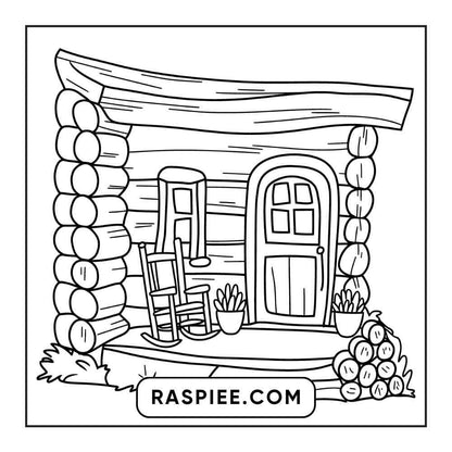 85 Bold and Easy Little Corner Coloring Pages Printable PDF Instant Download