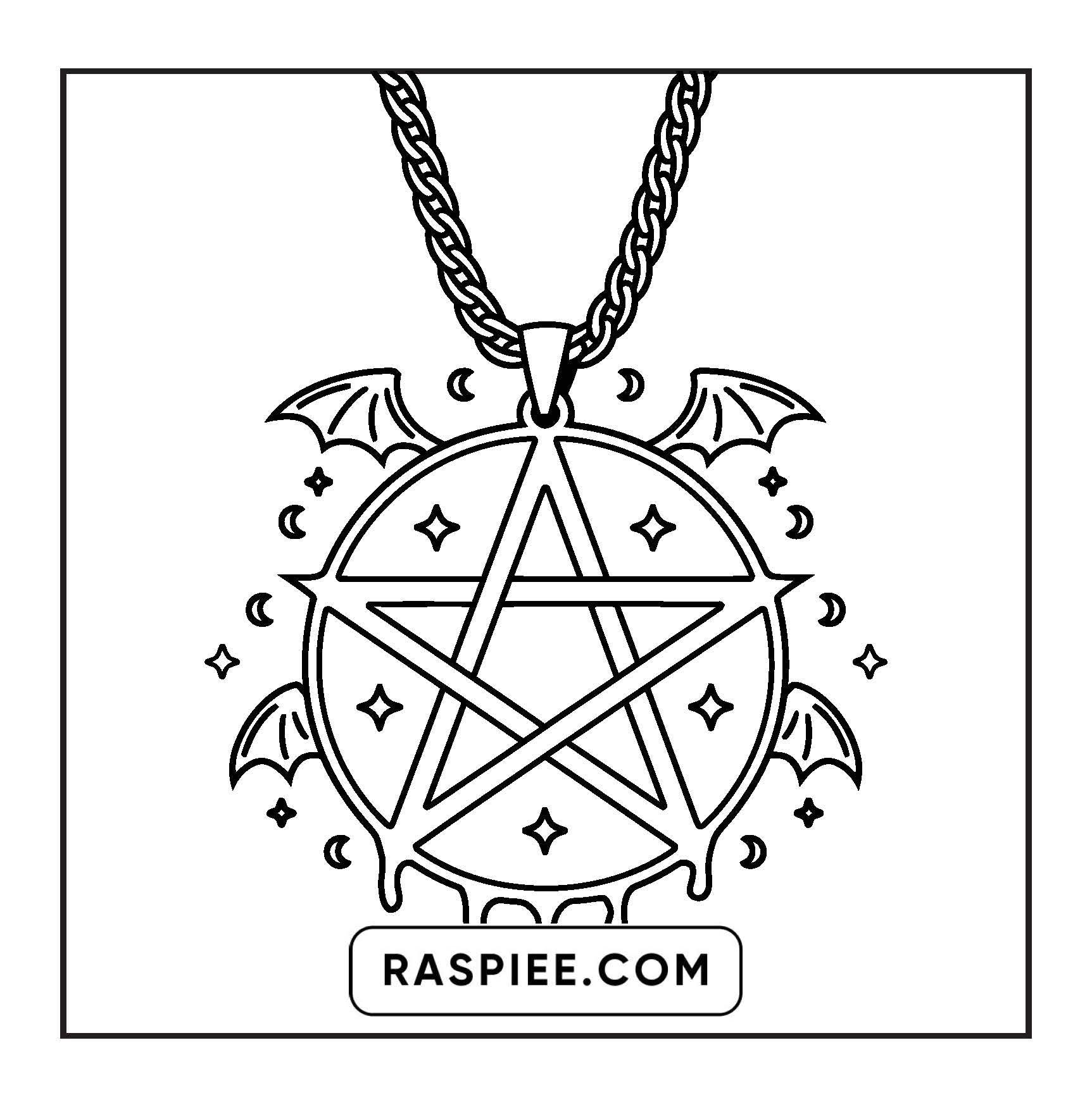 82 Bold and Easy Creepy Kawaii Coloring Pages