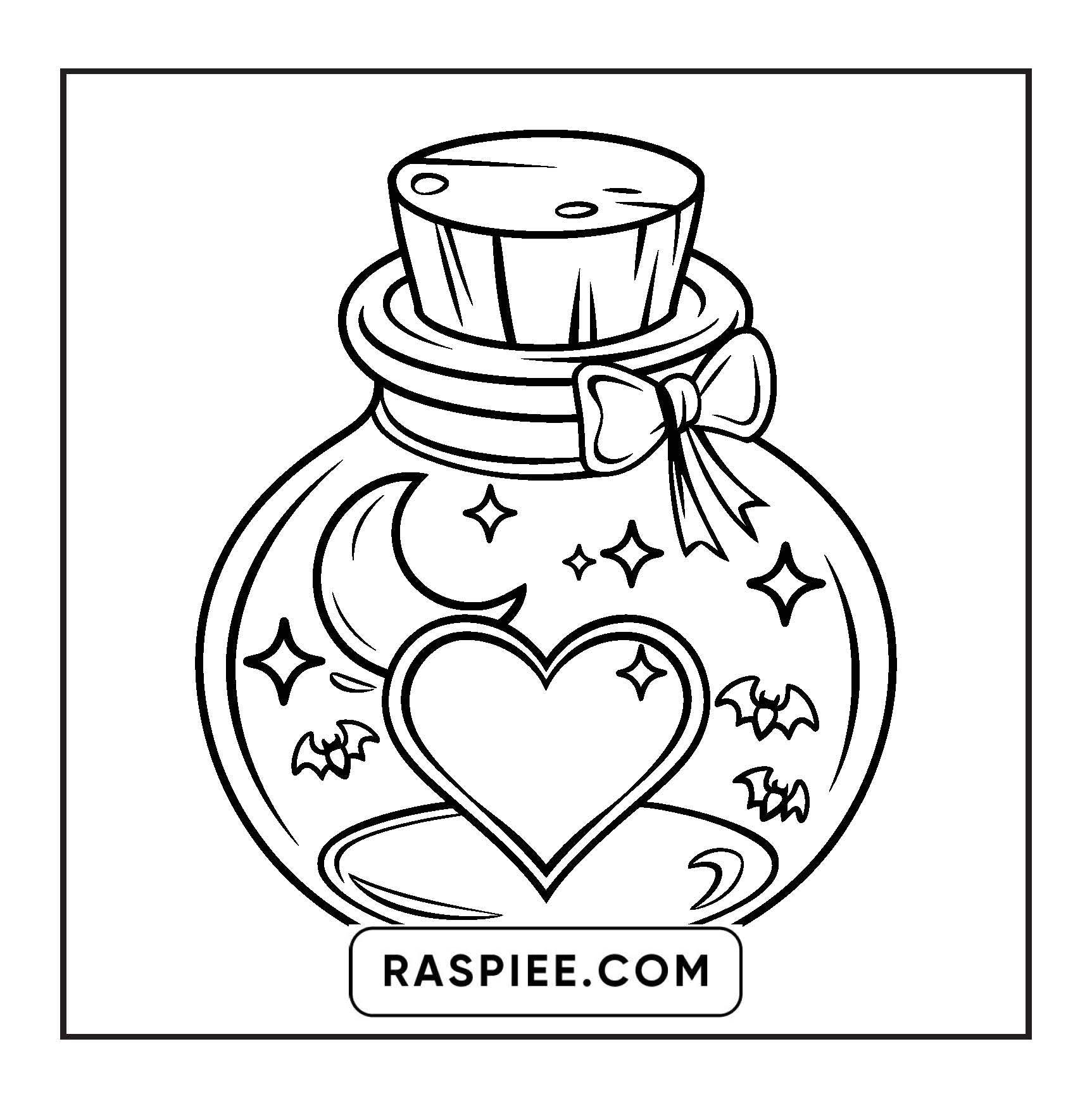 82 Bold and Easy Creepy Kawaii Coloring Pages
