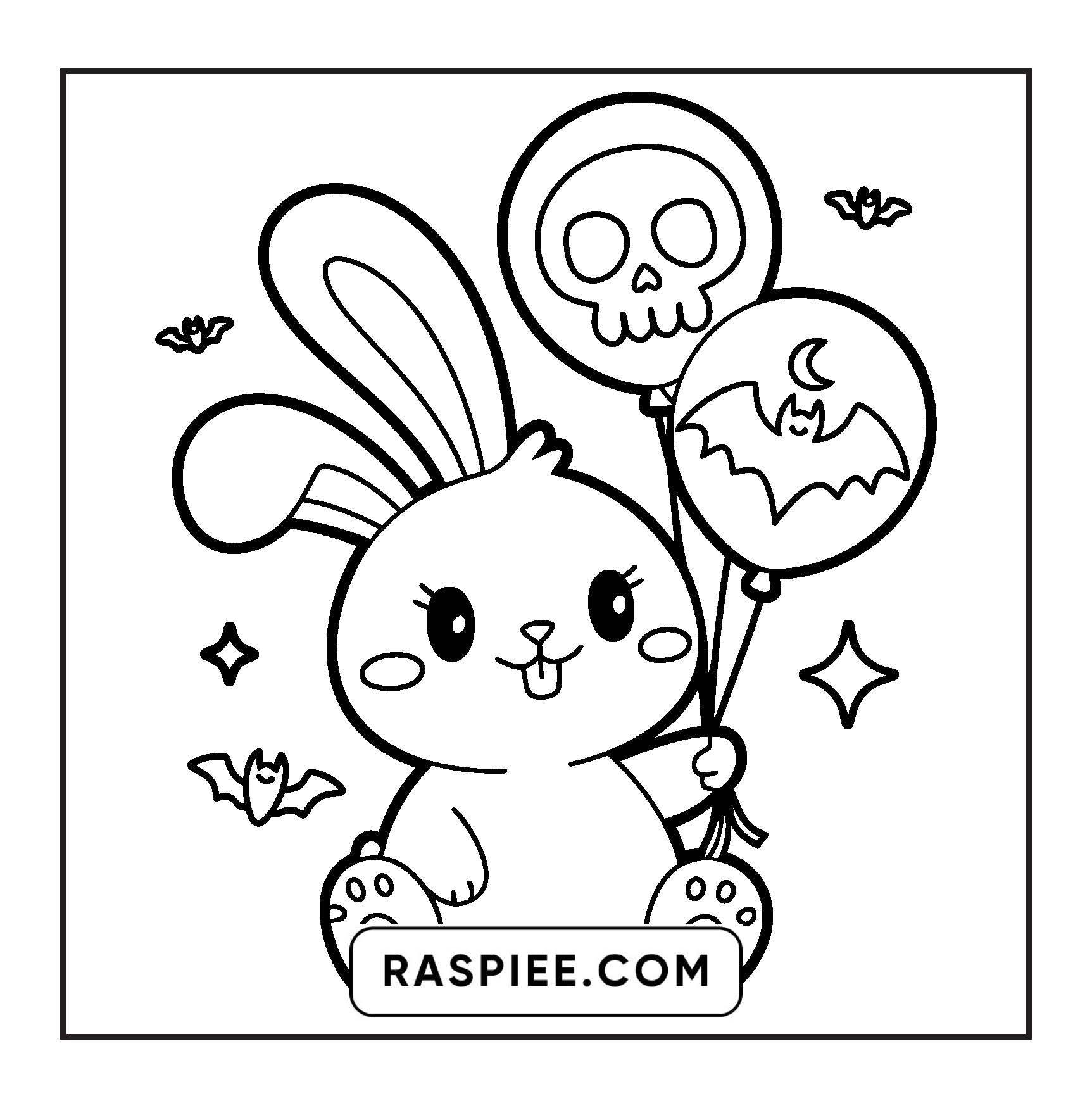 82 Bold and Easy Creepy Kawaii Coloring Pages