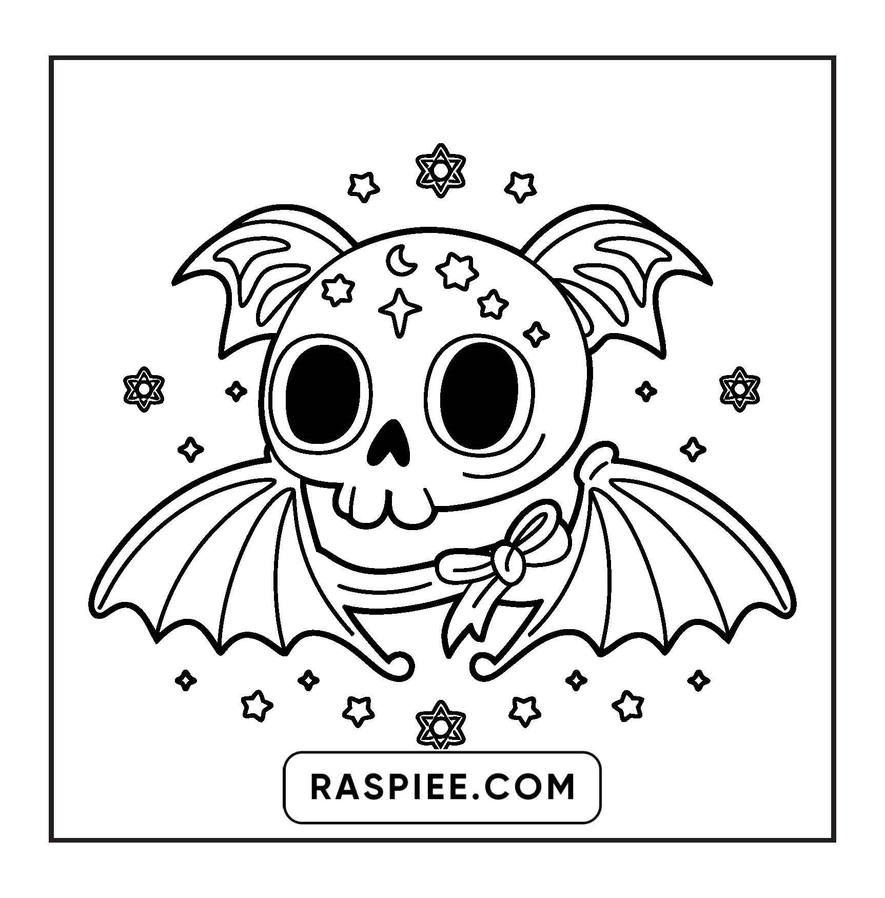 82 Bold and Easy Creepy Kawaii Coloring Pages