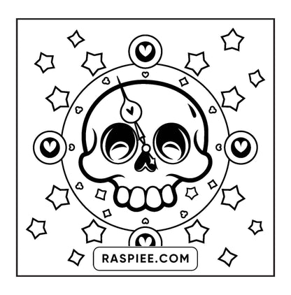 82 Bold and Easy Creepy Kawaii Coloring Pages