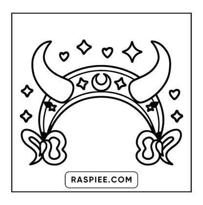 82 Bold and Easy Creepy Kawaii Coloring Pages