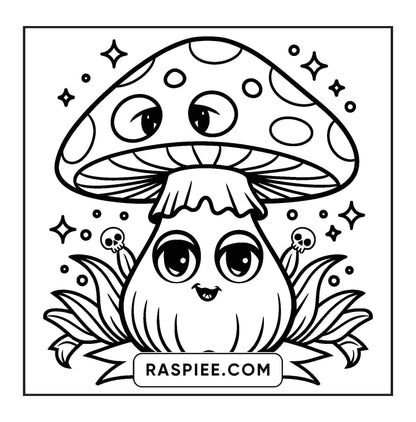 82 Bold and Easy Creepy Kawaii Coloring Pages