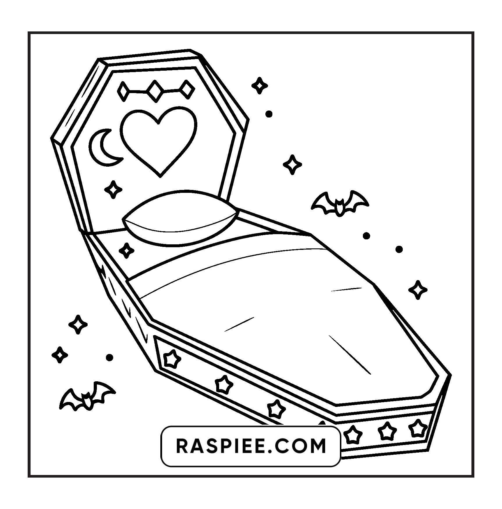 82 Bold and Easy Creepy Kawaii Coloring Pages