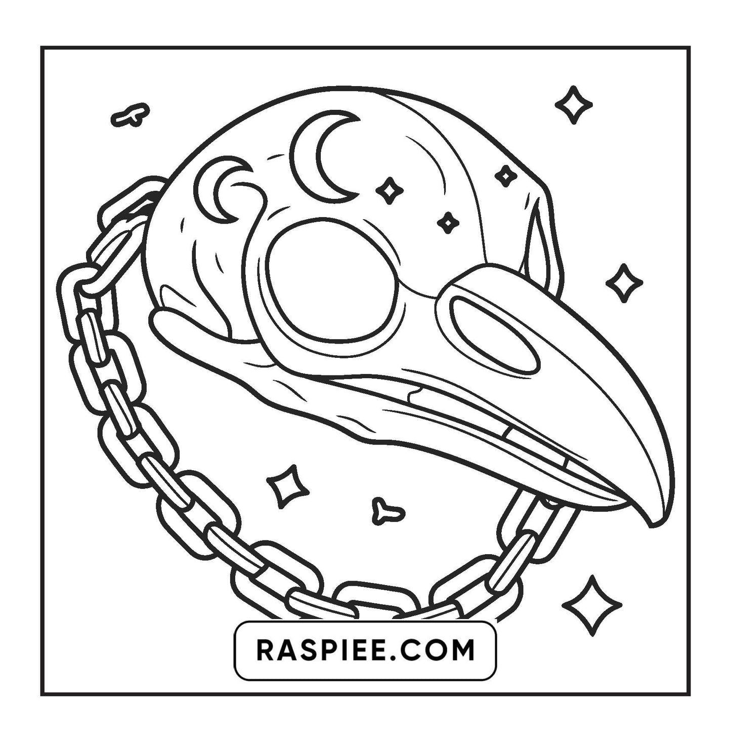 82 Bold and Easy Creepy Kawaii Coloring Pages