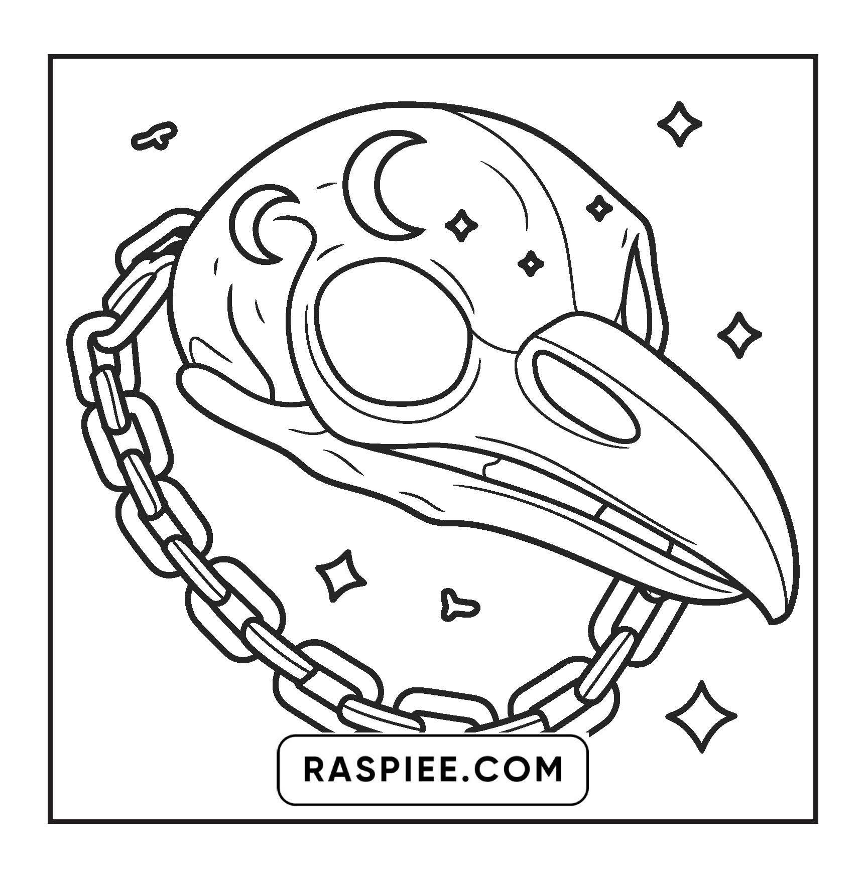 82 Bold and Easy Creepy Kawaii Coloring Pages