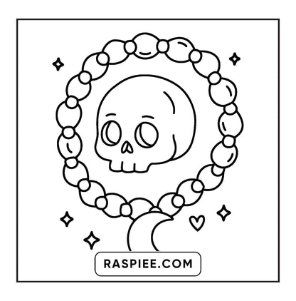 82 Bold and Easy Creepy Kawaii Coloring Pages
